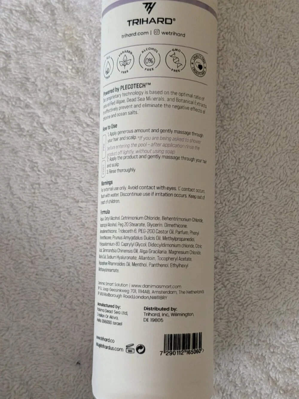 TRIHARD Hair Combo Post Swim Shampoo & Conditioner  NWT
